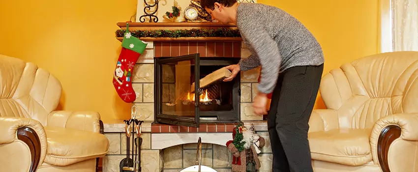 Gas to Wood-Burning Fireplace Conversion Services in Crystal, Minnesota