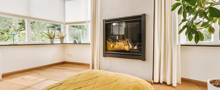Residential Fireplace Ceramic Glass Installation in Crystal, MN