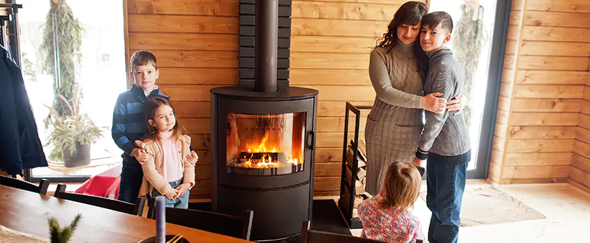 Morso Cast Iron Fireplace Insert Installation in Crystal, Minnesota