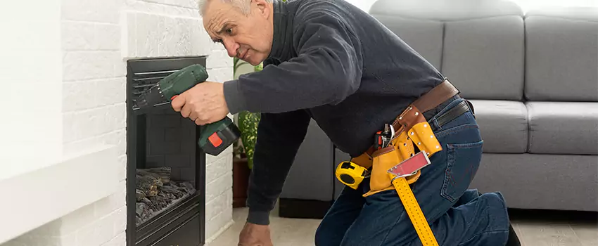 New Indoor Fireplace Installation in Crystal, Minnesota