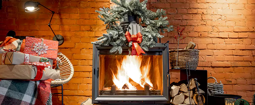 Travis Industries Linear Gas Fireplace Installation in Crystal, Minnesota