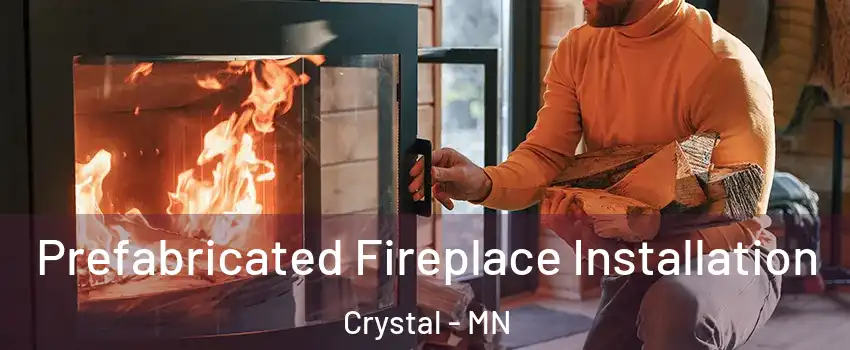  Prefabricated Fireplace Installation Crystal - MN